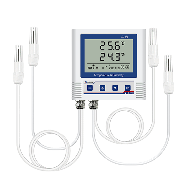 WIFI型低功耗多探头温湿度变送记录仪 459